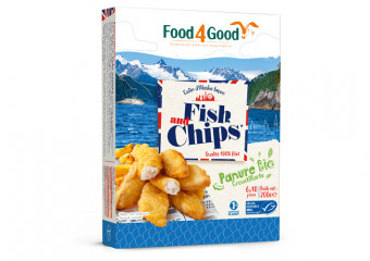 Aiguillettes de Colin d’Alaska façon Fish and Chips Food4Good