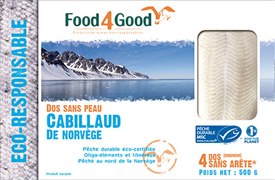 Cabillaud de Norvège