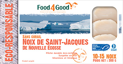 Noix de Saint-Jacques de Nouvelle Ecosse