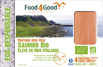 Saumon BIO élevé en Mer d’Irlande