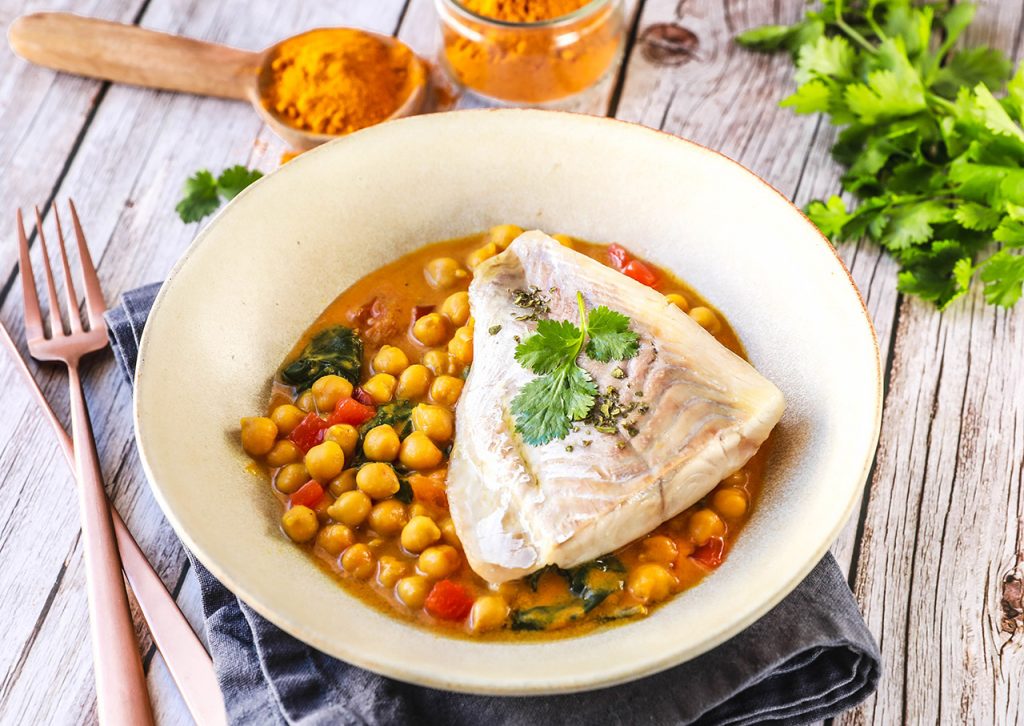 Recette Food4Good Filet De Colin lieu MSC Po l Au Curry De Pois