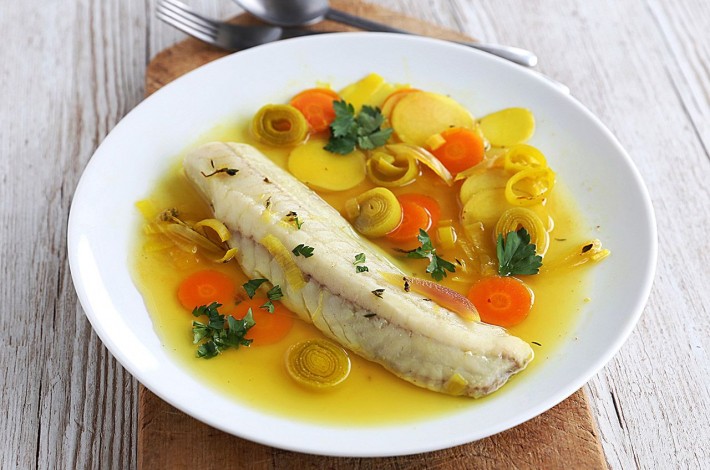Cuisson Du Colin Au Court Bouillon